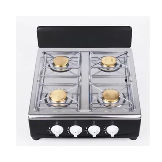 Estufa de mesa a gas de 4 hornillas