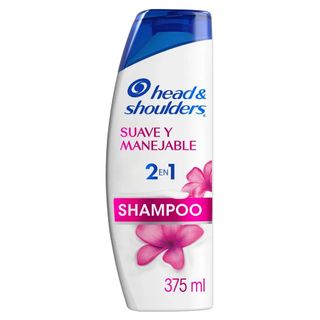 Shampoo 2 En 1 Suave y Manejable Head & Shoulders 375ml.