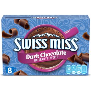 Swiss Miss Mezcla Para Chocolate Caliente Dark Swiss Miss 8 Sobres De 1.25 oz. 1.25 oz