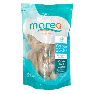 Camarón Crudo 26/30 Con Piel Marea Procasa Presentación De 12 oz.