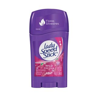 Desodorante Antitranspirante Lady Speed Stick Wild Freesia Barra 45 gr.