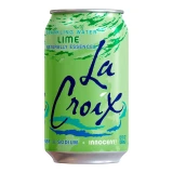 La Croix Agua mineral con gas la croix sabor lima 355ml 355.00 ml