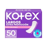 Kotex Protectores Diarios Kotex Extra Largos, 50 Uds 50.00 UN