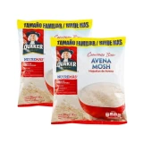 Quaker Avena mosh hojuelas de avena Quaker 600 gramos 2 pack 2.00 UN