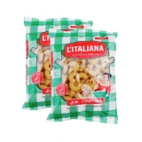 L'Italiana Pasta coditos L'Italiana 200 gramos 2 pack 2.00 UN