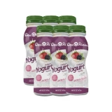 Dos Pinos Yogurt líquido sabor fresa - mora botella  Dos Pinos 200 ml 6 pack 2.00 UN