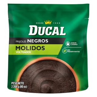 Frijol Volteados Negros Ducal 80 oz.