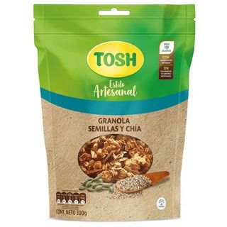 Granola Artesanal Semillas Y Chía Tosh 300 gr.