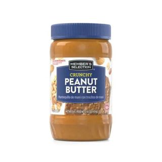 Mantequilla de mani crunchy Members Selection 40 onzas