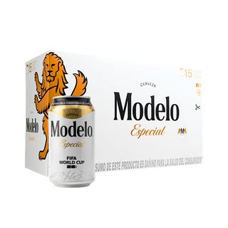 Cerveza Modelo especial 15 pack lata 12 oz