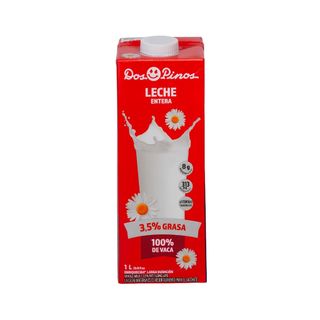 Leche UHT entera Dos Pinos 1 l