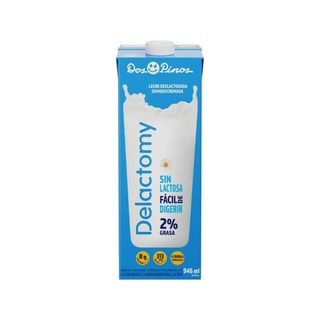 Leche UHT Delactomy semi descremada 2% Dos Pinos 1L