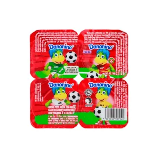Yogurt Fresa 4 Pack Danonino 168 gr.