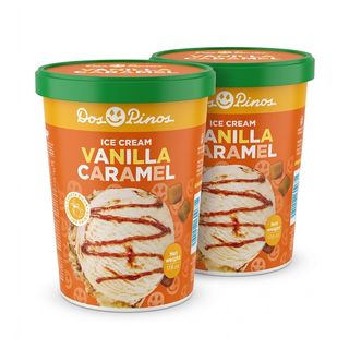 Helado Veteado Caramelo Dos Pinos 2 Pack 