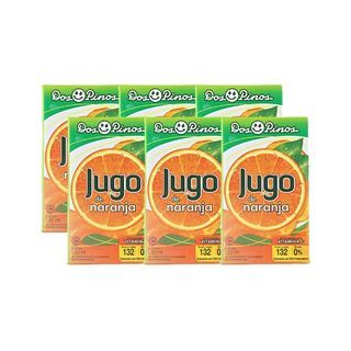 Dos Pinos Jugo de Naranja 250 ml 6pack