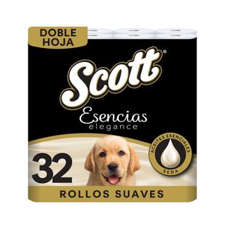 Papel higiénico Scott Doble hoja Esencias32 unidades
