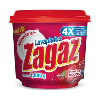 Zagaz Lavaplatos Zagas Frutos Rojos 1000 gr.  1000.00 gr