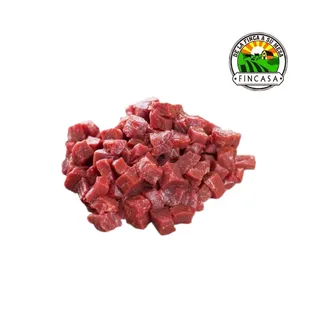 Carne de cerdo para tacos empacado al vacio en cubos Fincasa 1 libra