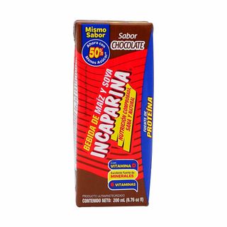Incaparina Sabor Chocolate 200 ml.
