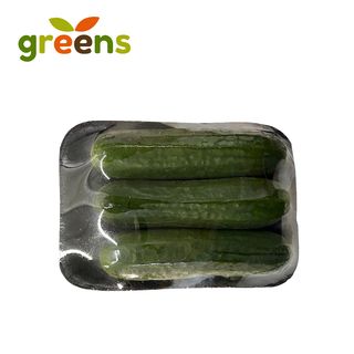 Greens Pepino Sin Semilla Bandeja 3 unidades