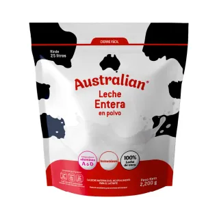 Australian Leche Entera en Polvo 2.2kg