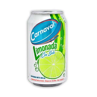 Carnaval Limonada Con Soda Lata 350 ml.