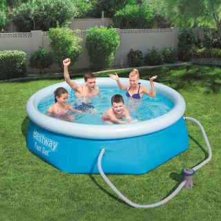Bestway Piscina Redonda Fácil Instalación 1 UN 2.44m x 66cm 1.00 UN