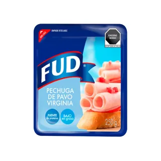 Fud Jamón Pechuga De Pavo Virginia 250 gr.
