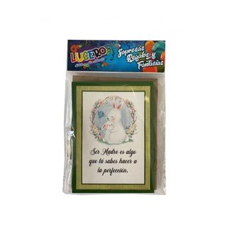 Lucero Cuadro Decorativo De Madera Con Mensaje, Ser Madre 1 UN