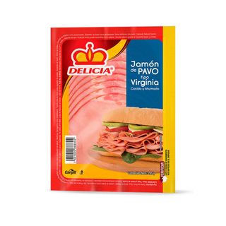Jamón De Pavo Tipo Virginia Delicia 295 gr.