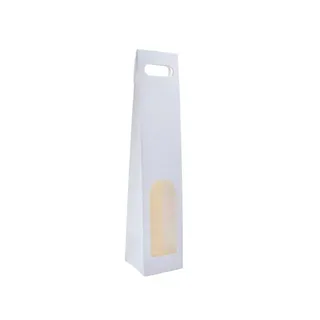 Star Bolsa Botella Ventana Color Blanco 1 UN