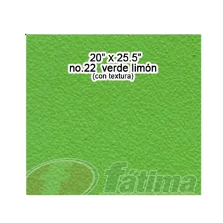 Bretton Cartulina Arcoiris 2Pack Verde Limon 1 UN