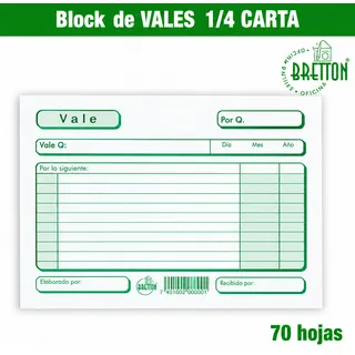 Bretton Block De Vales 70 H 1 UN