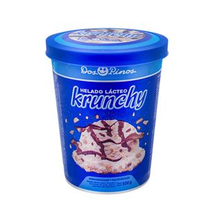 Helado Krunchy Dos Pinos 1/4 Galon