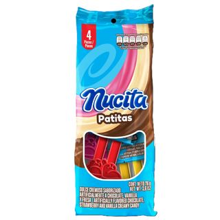 Nucita Patitas Paquete 76 gr. 4 un.