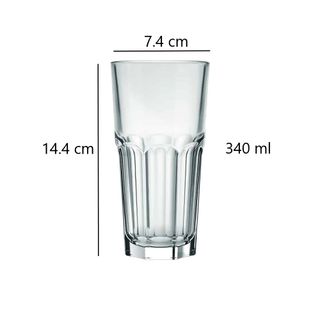 Vaso Geometría Nadia 340 Ml