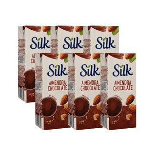 Silk Leche sabor almendra y chocolate Silk 190 ml 6 pack 6.00 UN