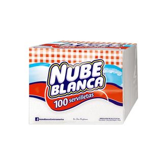 Nube Blanca Servilletas Nube Blanca 100 un. 100.00 un