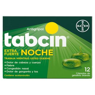 Tabcin Gel Noche 12 un.