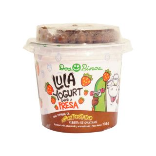 Yogurt kids batido topping chocolate Lula 108 gramos