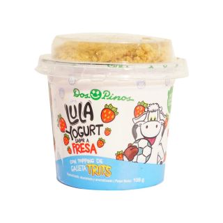 Yogurt kids batido topping galleta Lula 108 gramos