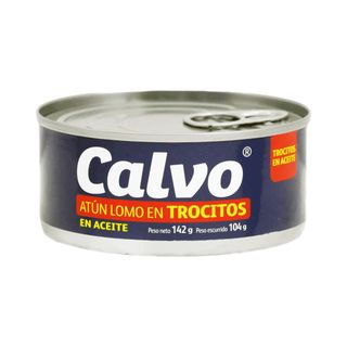 Calvo Atún Trozos Aceite Vegetal 142 gr.