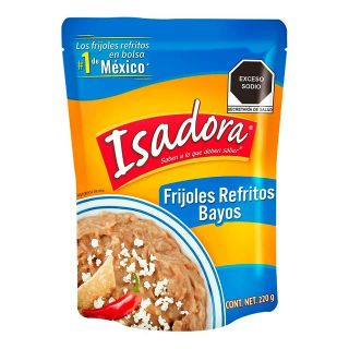 Frijol refrito bayo mexicano Isadora 220 gr