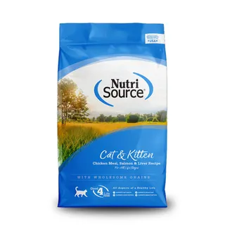 Concentrado para gato Chicken meal, salmon & liver Nutrisource 4 libras