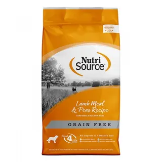Concentrado para perro adulto Lamb & peas GF  Nutrisource 12 libras