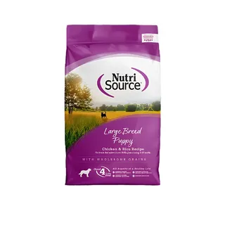 Concentrado para perros cachorros de raza grande Large Breed puppy Nutrisource 4 libras