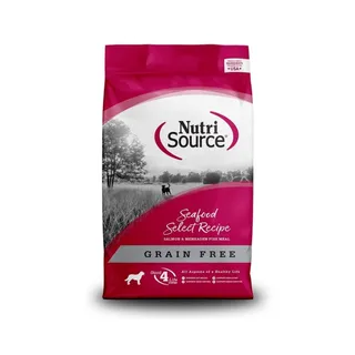 Concentrado para perro todas las etapas Sea Food libre de granos Nutrisource 12 libras