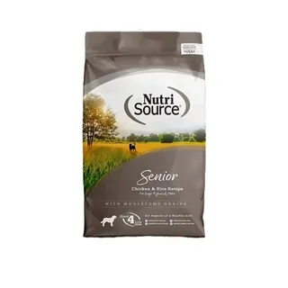 Concentrado para perro adulto raza pequeña Senior recipe Nutrisource 26 libras