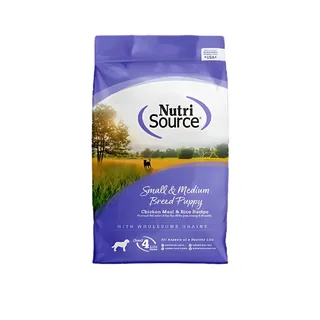 Concentrado para perros cachorros de razas pequeñas y medianas breed puppy pollo y arroz Nutrisource