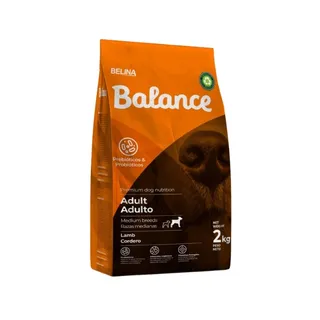 Concentrado para perro adulto cordero raza mediana Balance 32.96LB (14.95kg)